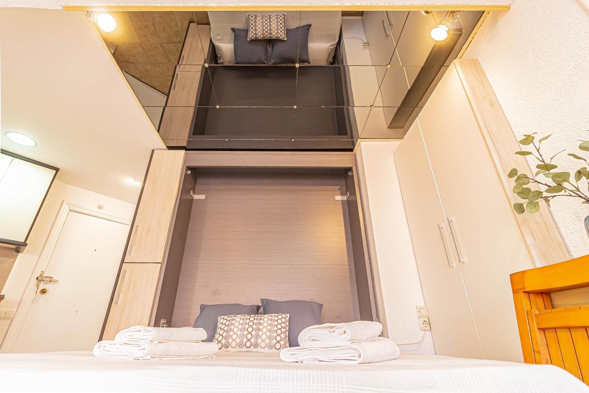 La Pecera - La Manga Del Mar Menor - Edificio Monaco - Kilometro 7 - Cama Plegable Y Sofa-Camaアパートメント エクステリア 写真