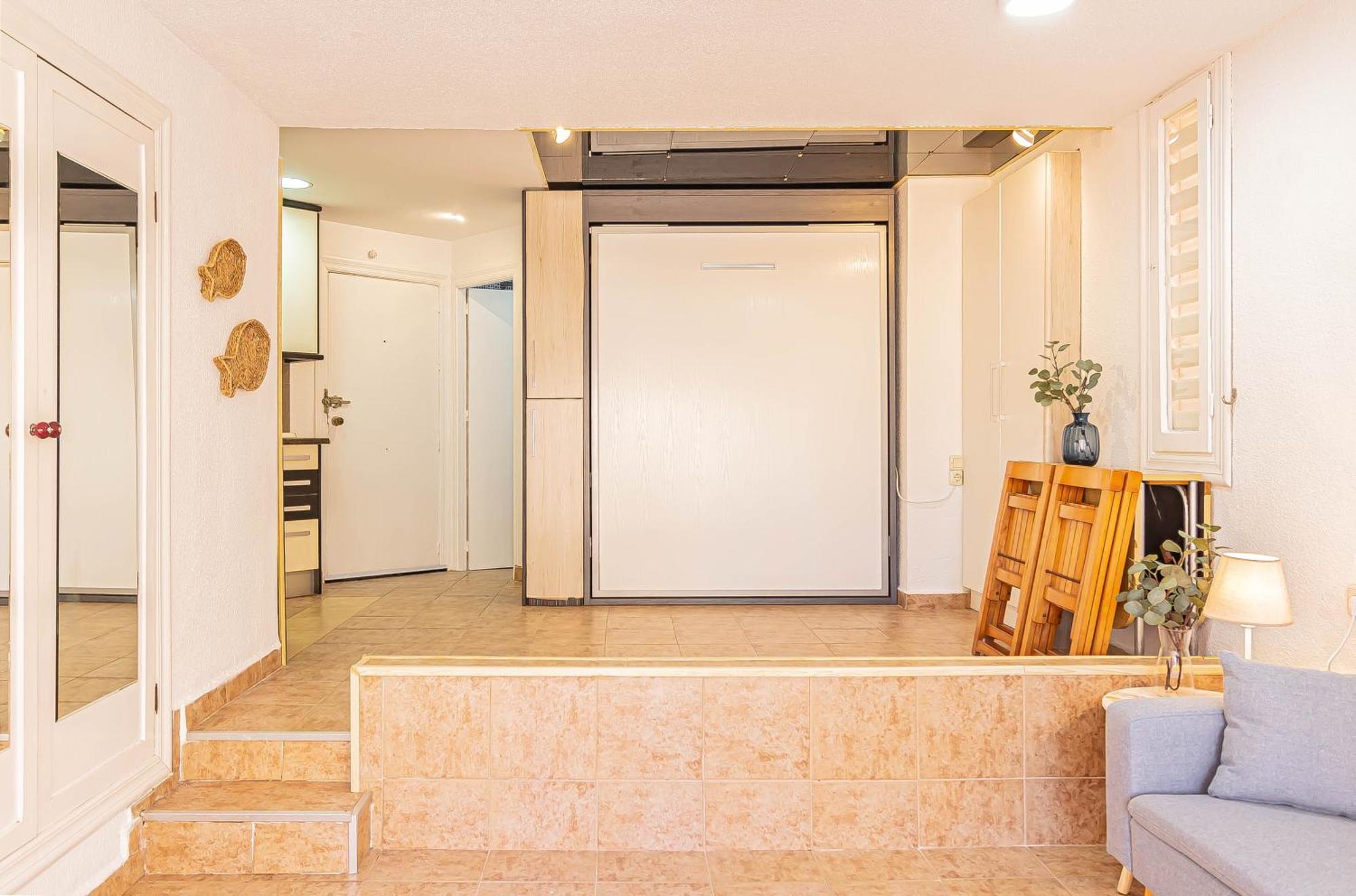 La Pecera - La Manga Del Mar Menor - Edificio Monaco - Kilometro 7 - Cama Plegable Y Sofa-Camaアパートメント エクステリア 写真