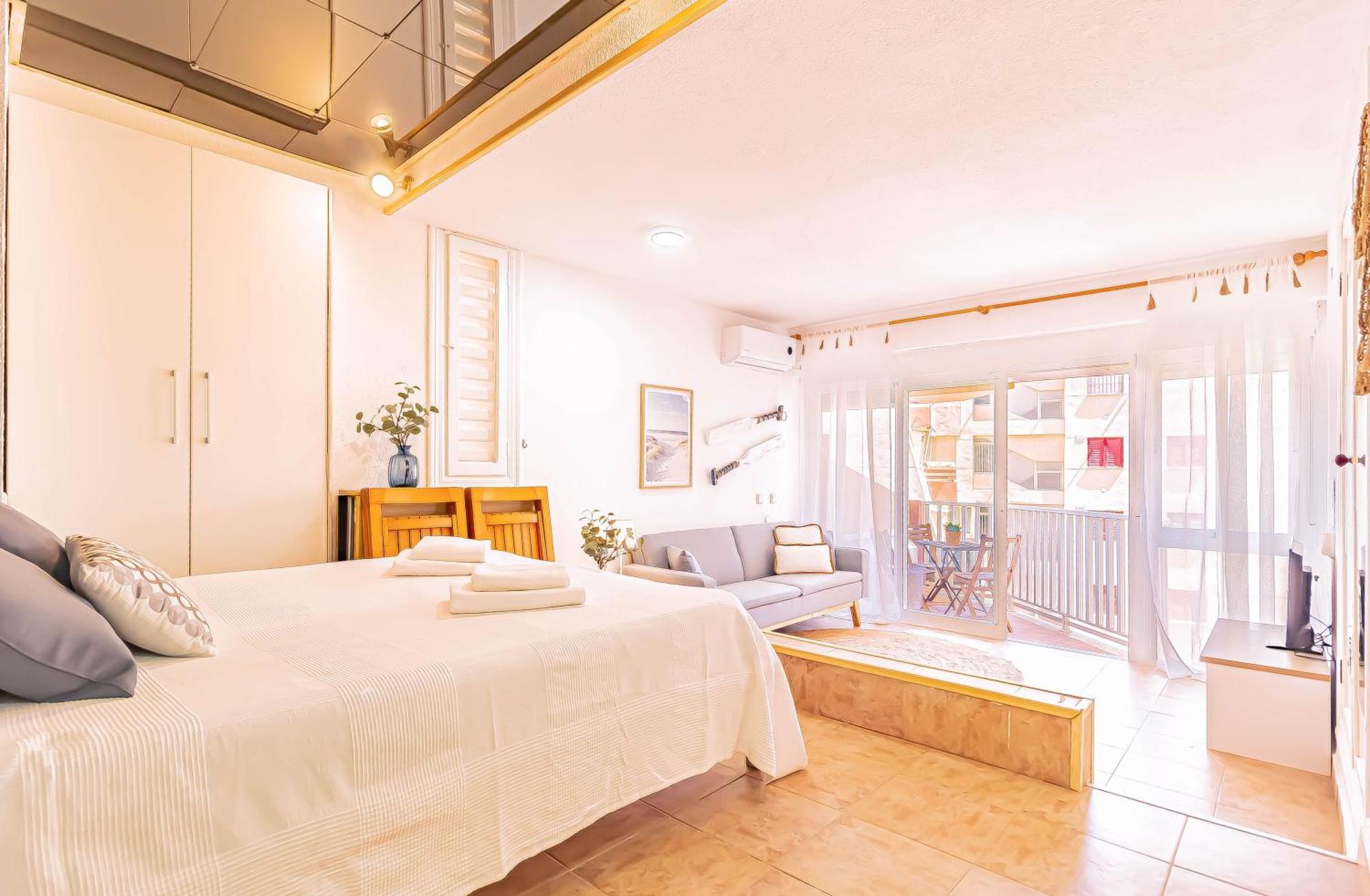 La Pecera - La Manga Del Mar Menor - Edificio Monaco - Kilometro 7 - Cama Plegable Y Sofa-Camaアパートメント エクステリア 写真
