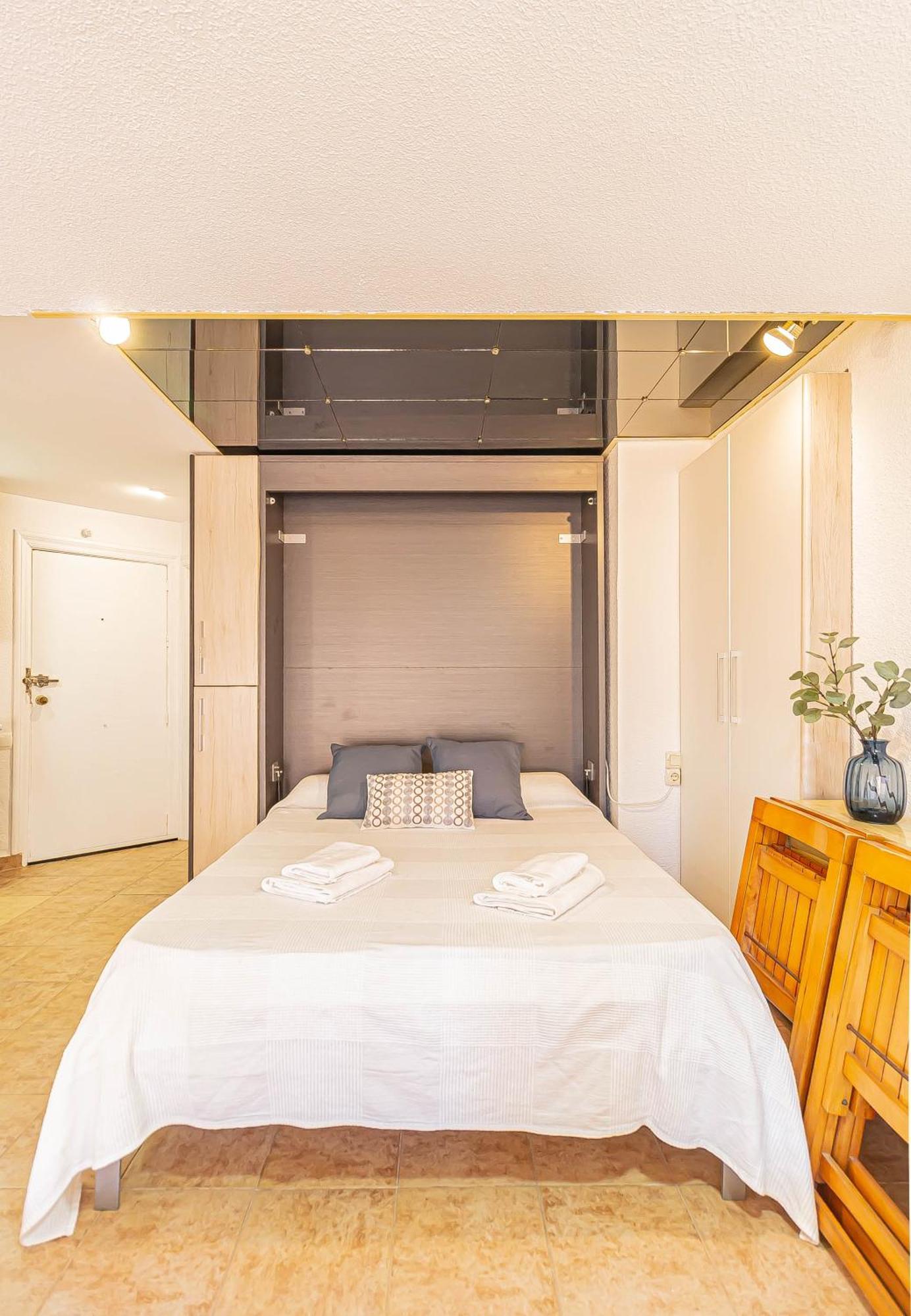 La Pecera - La Manga Del Mar Menor - Edificio Monaco - Kilometro 7 - Cama Plegable Y Sofa-Camaアパートメント エクステリア 写真