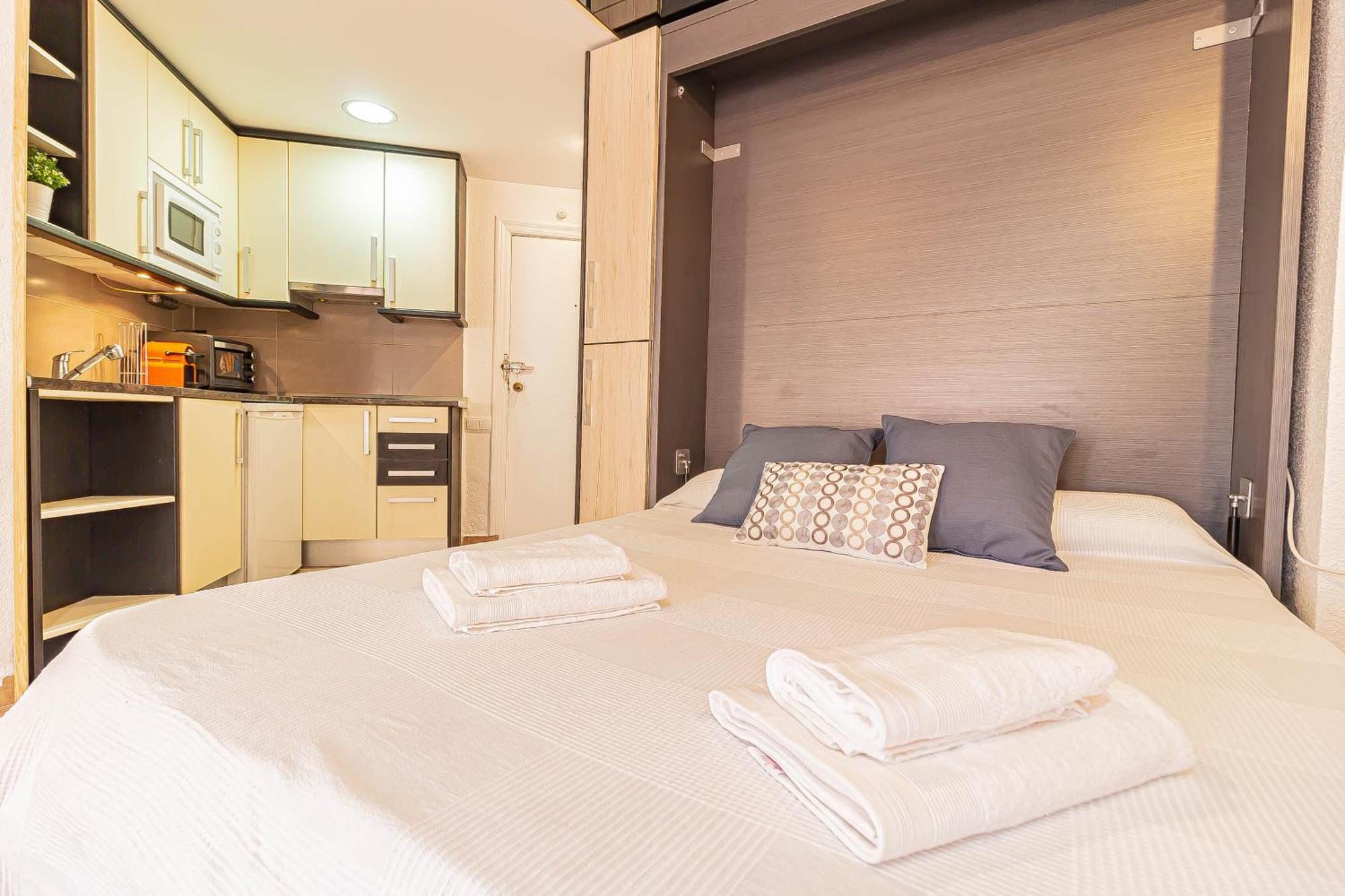 La Pecera - La Manga Del Mar Menor - Edificio Monaco - Kilometro 7 - Cama Plegable Y Sofa-Camaアパートメント エクステリア 写真