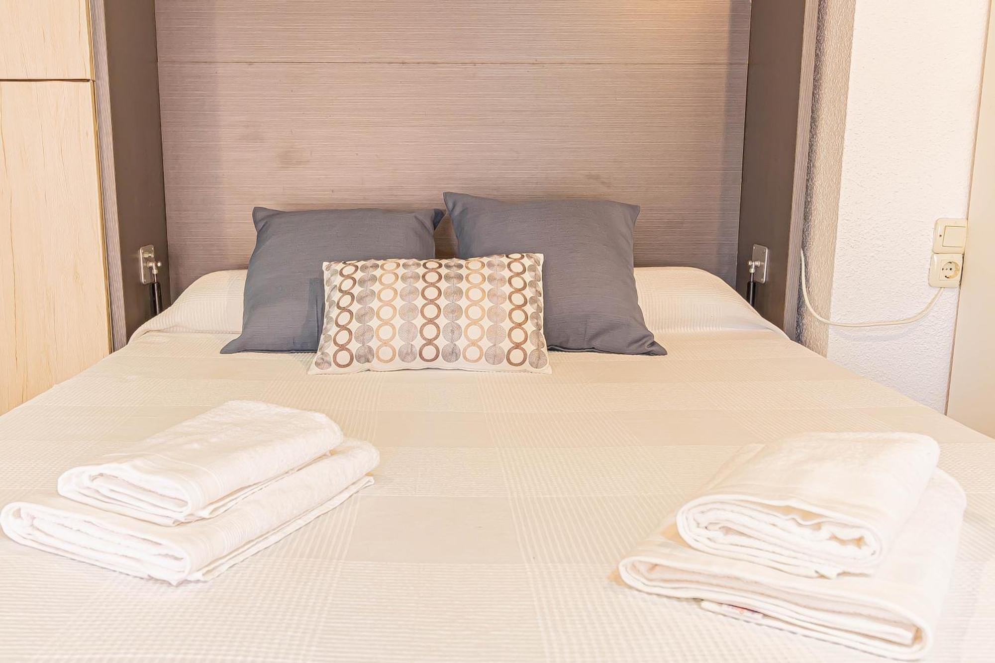 La Pecera - La Manga Del Mar Menor - Edificio Monaco - Kilometro 7 - Cama Plegable Y Sofa-Camaアパートメント エクステリア 写真