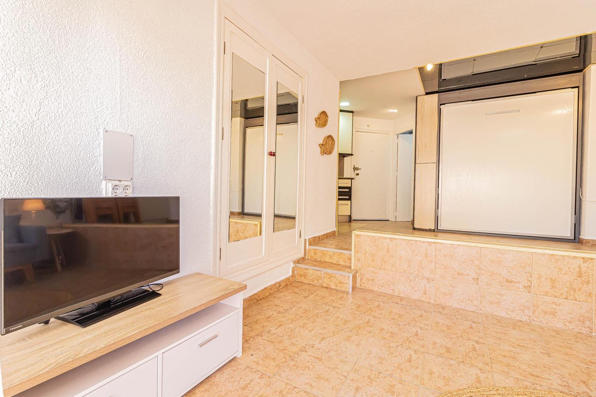 La Pecera - La Manga Del Mar Menor - Edificio Monaco - Kilometro 7 - Cama Plegable Y Sofa-Camaアパートメント エクステリア 写真