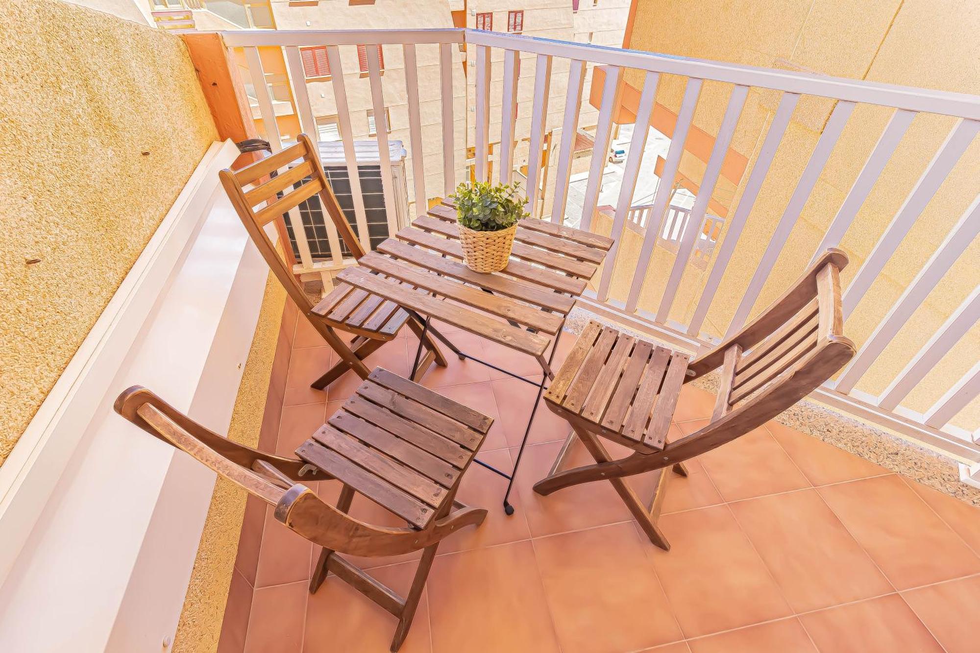 La Pecera - La Manga Del Mar Menor - Edificio Monaco - Kilometro 7 - Cama Plegable Y Sofa-Camaアパートメント エクステリア 写真