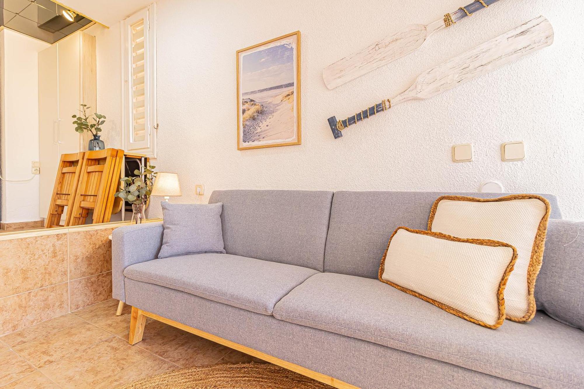 La Pecera - La Manga Del Mar Menor - Edificio Monaco - Kilometro 7 - Cama Plegable Y Sofa-Camaアパートメント エクステリア 写真