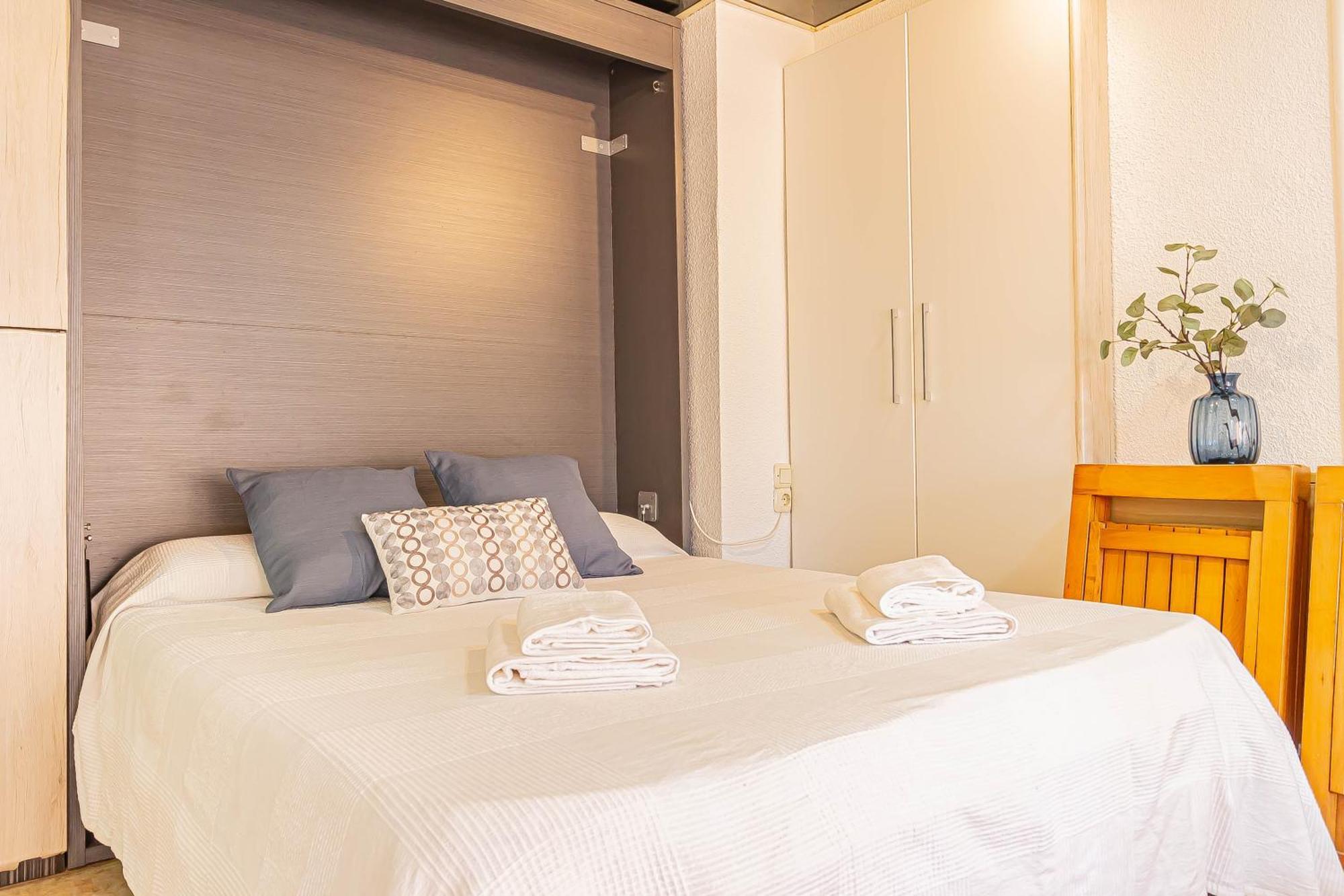 La Pecera - La Manga Del Mar Menor - Edificio Monaco - Kilometro 7 - Cama Plegable Y Sofa-Camaアパートメント エクステリア 写真