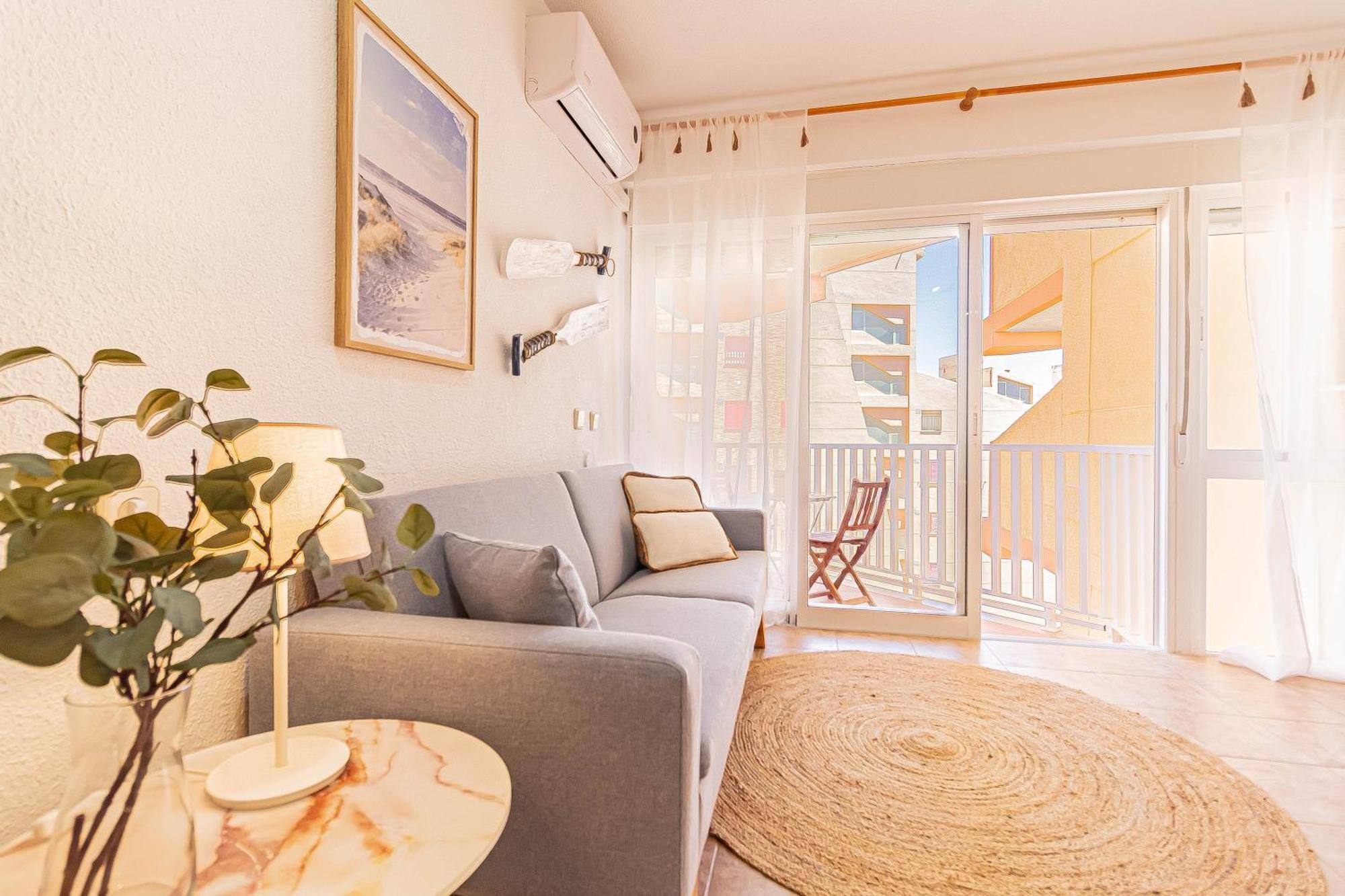 La Pecera - La Manga Del Mar Menor - Edificio Monaco - Kilometro 7 - Cama Plegable Y Sofa-Camaアパートメント エクステリア 写真