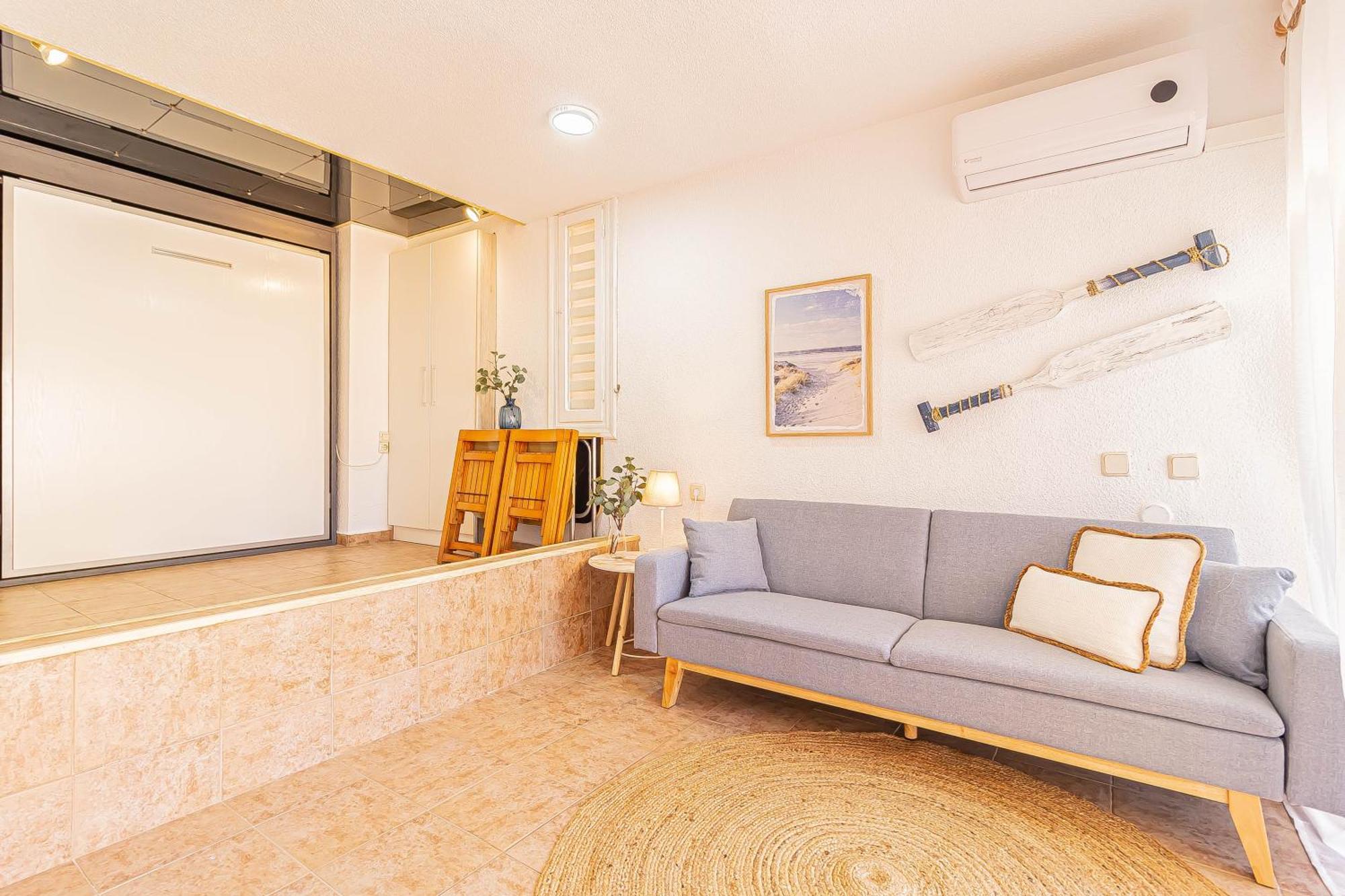 La Pecera - La Manga Del Mar Menor - Edificio Monaco - Kilometro 7 - Cama Plegable Y Sofa-Camaアパートメント エクステリア 写真