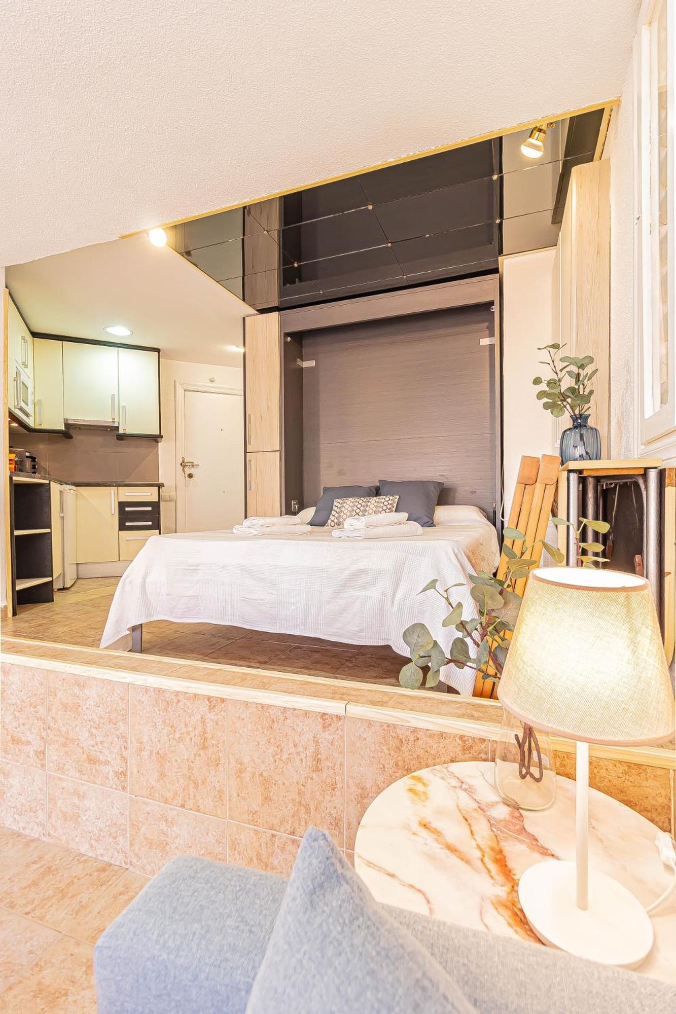 La Pecera - La Manga Del Mar Menor - Edificio Monaco - Kilometro 7 - Cama Plegable Y Sofa-Camaアパートメント エクステリア 写真