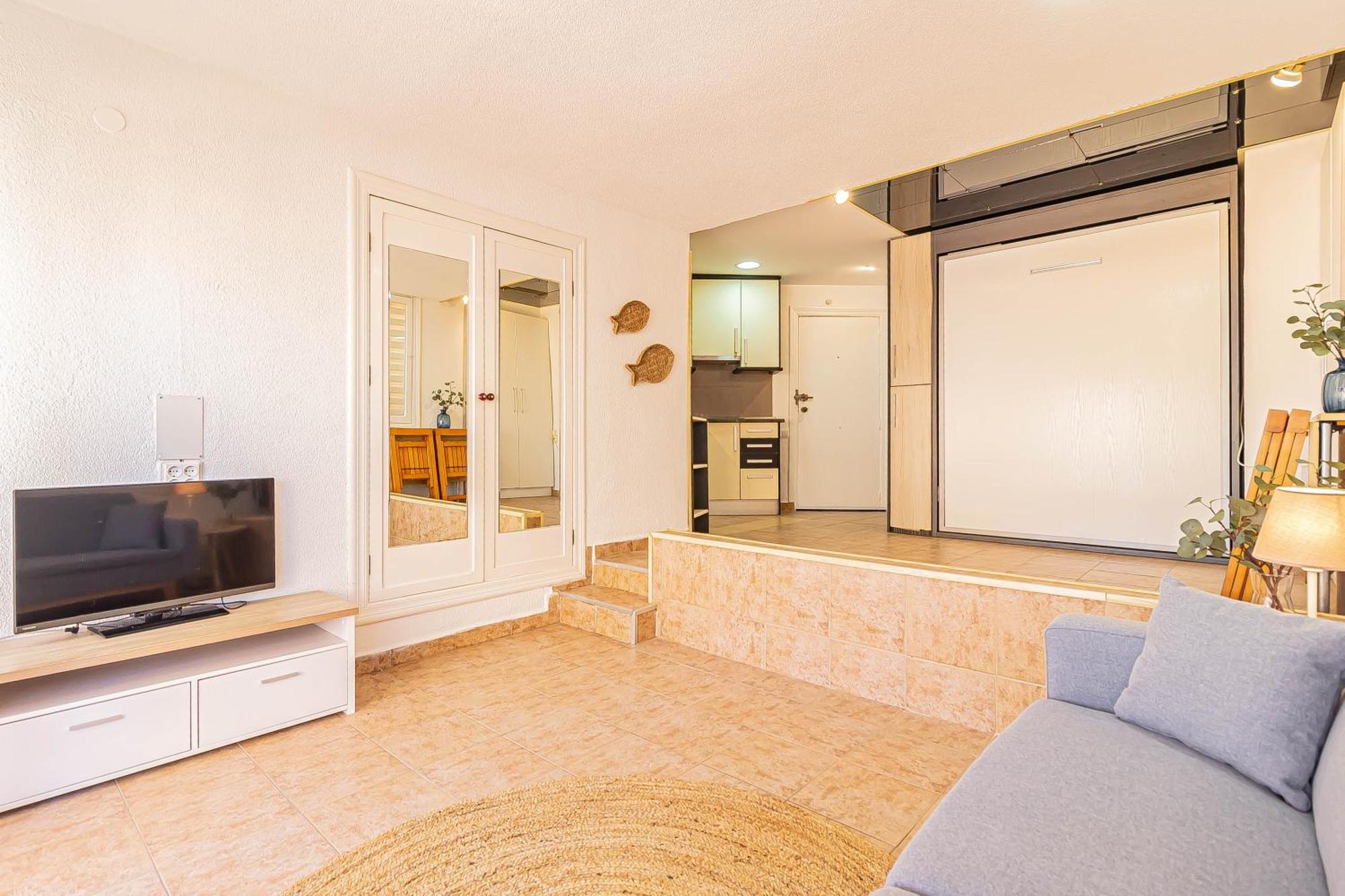 La Pecera - La Manga Del Mar Menor - Edificio Monaco - Kilometro 7 - Cama Plegable Y Sofa-Camaアパートメント エクステリア 写真