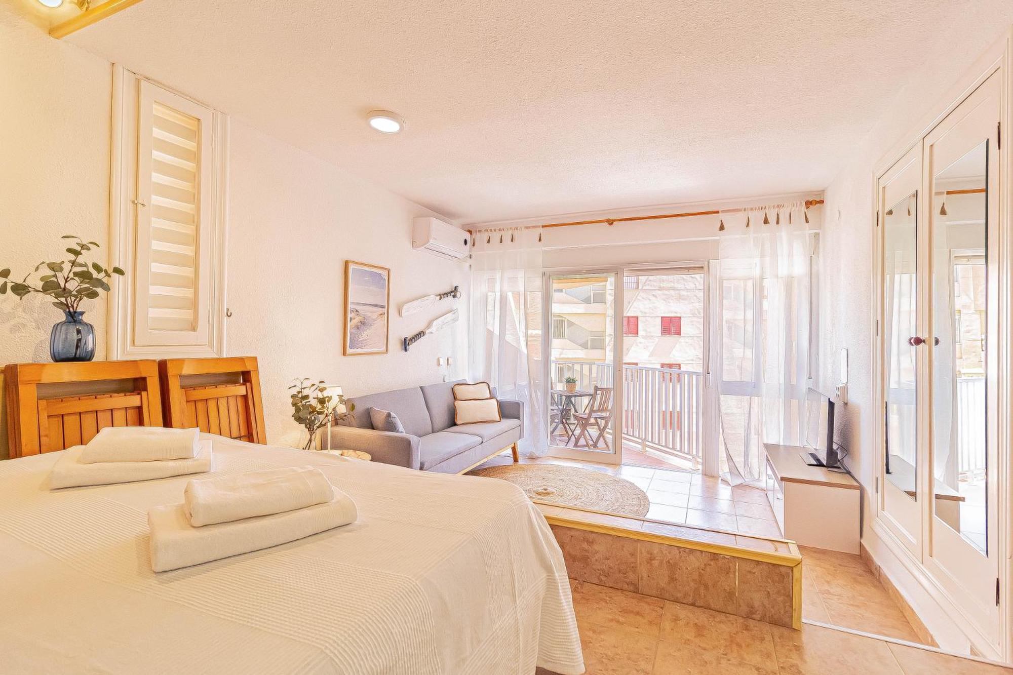 La Pecera - La Manga Del Mar Menor - Edificio Monaco - Kilometro 7 - Cama Plegable Y Sofa-Camaアパートメント エクステリア 写真